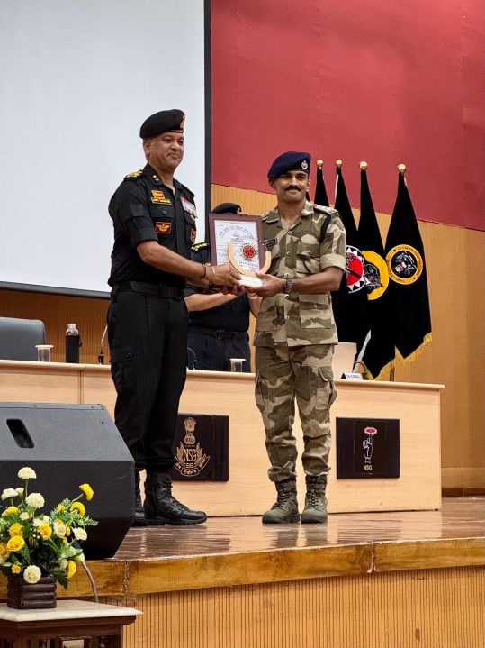 Assistant Commandant Aishwarya Upadhyay Emerged as the Best Commando Amomg All Forces in Prestigious NSG Commando Course