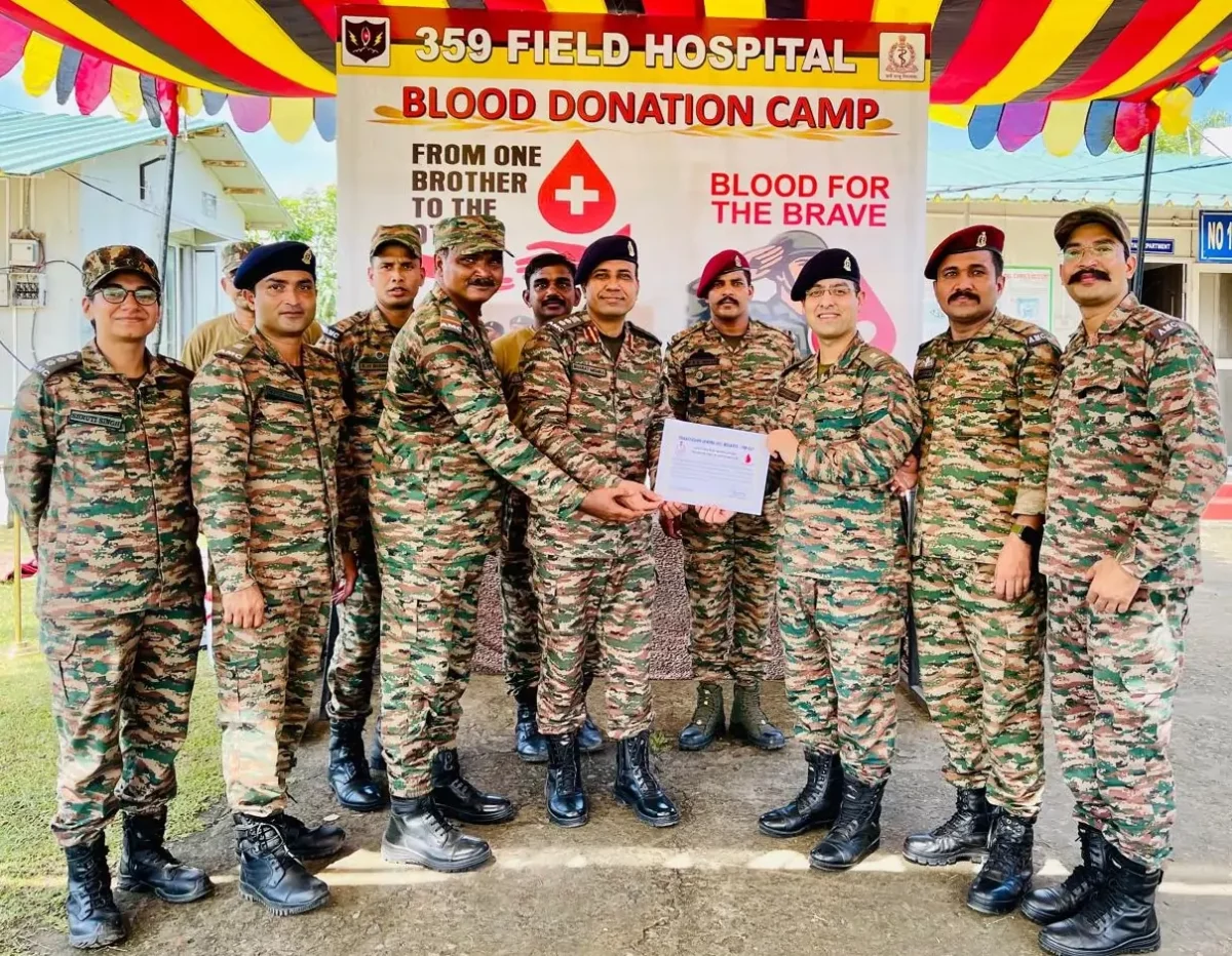 Brahmastra Corps Organises Blood Donation Camp