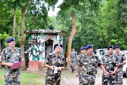 DG SSB Sanjay Singhal Reviews Operational Preparedness on Indo Nepal Border 1