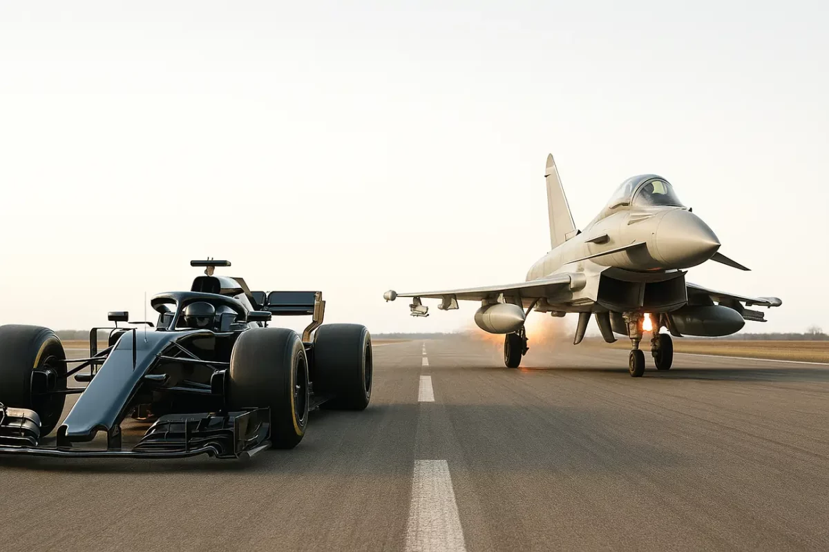 F1 vs Fighter Jet