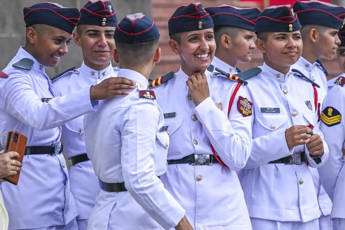 Female NDA Cadets