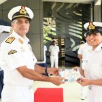 Female Officer Completing SNOC Course