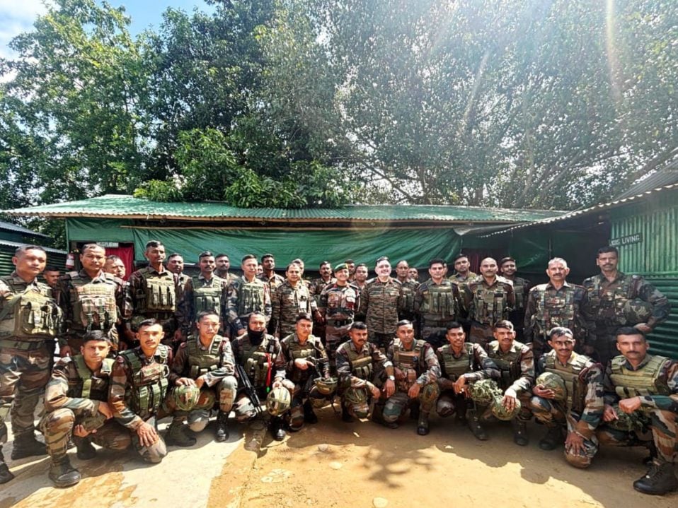 Group Photo of All Officers and Soldiers