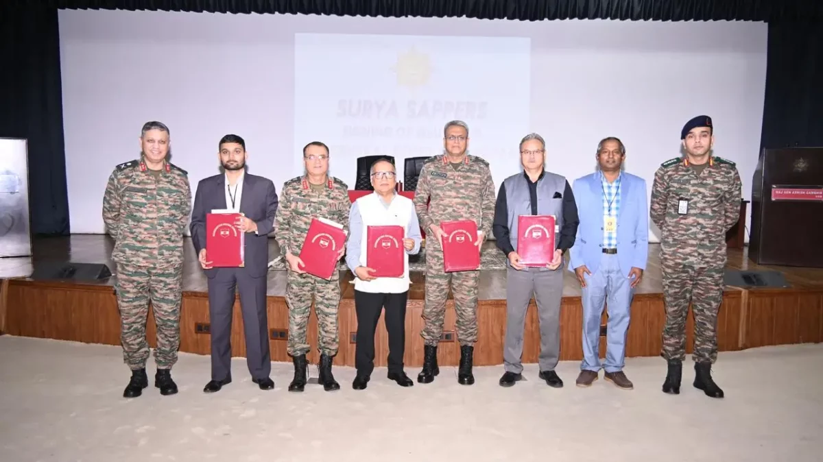 Indian Army Signs MoU with IIT Ropar