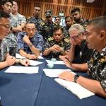 Indian Navy Officers and Singapore Navy Officers