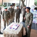 Lt Gen AVS Rathee at Bogra Brigade