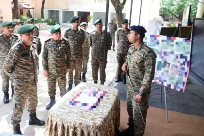 Lt Gen AVS Rathee at Bogra Brigade