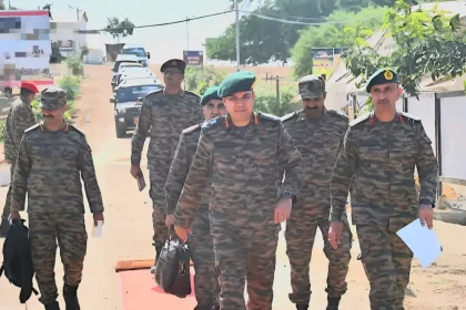 Lt Gen AVS Rathee with Other Officers