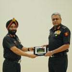 Lt Gen Anindya Sengupta with An Officer