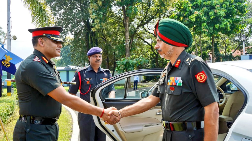 Major General MPS Gill and Col Rahul Agarwal