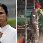 Mamta Banerjee and Army Personnel