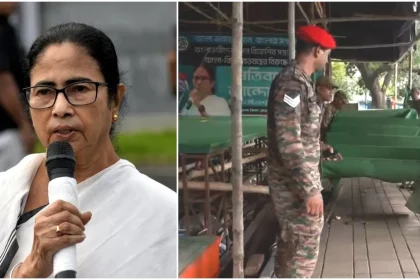 Mamta Banerjee and Army Personnel