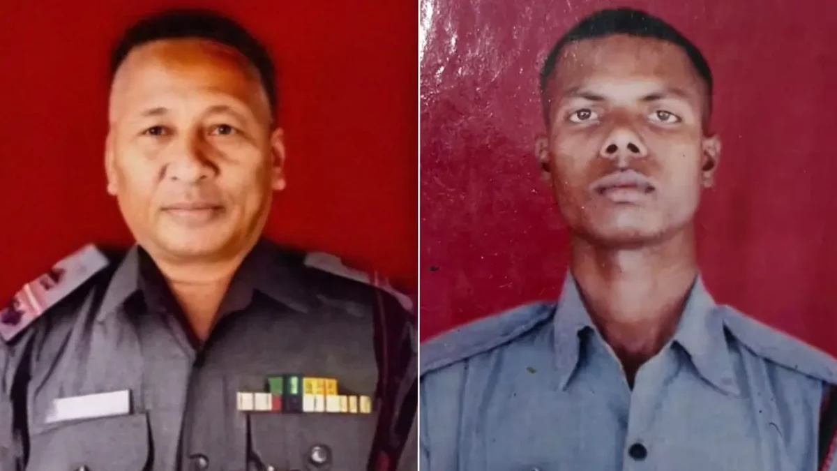Naib Subedar Shyam Gurung and Rifleman Ranjit Singh Kashyap