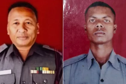 Naib Subedar Shyam Gurung and Rifleman Ranjit Singh Kashyap