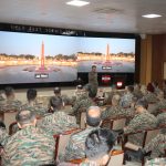 Officer Briefing During Higher Command Course 54