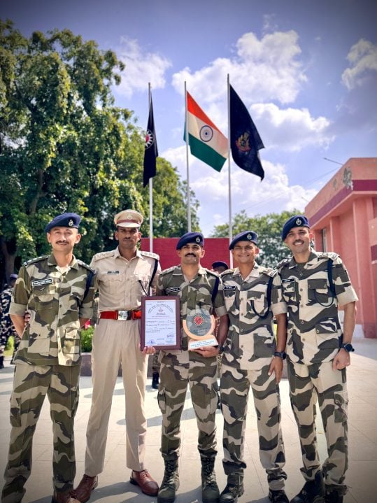 Officers After Completion of NSG Commando Course
