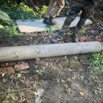 Unexploded Shell in Dal Lake