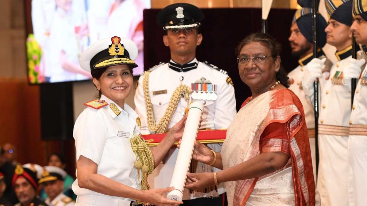 Vice Admiral Arti Sarin