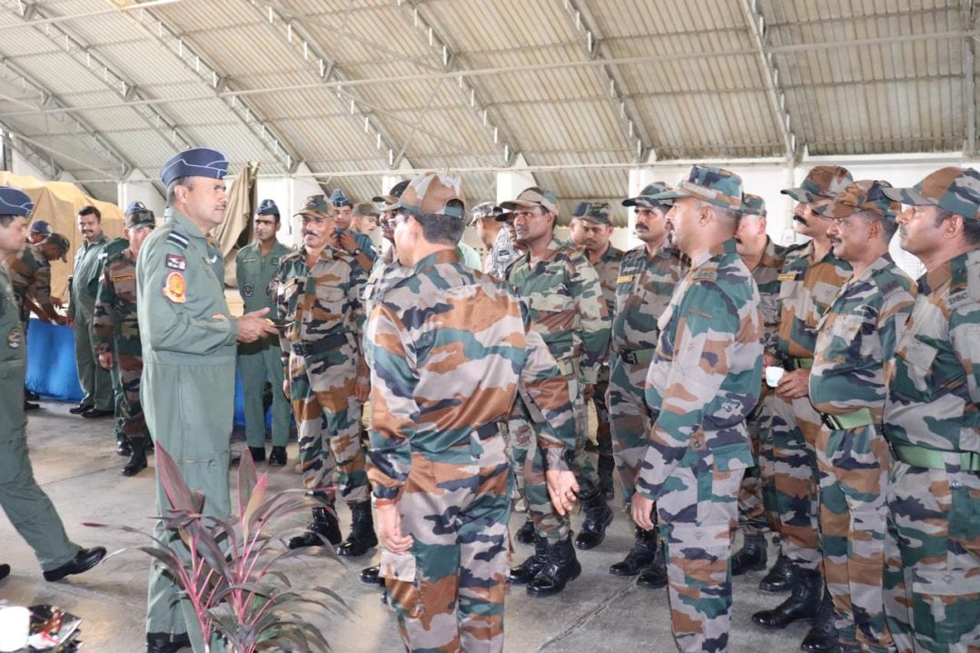 Air Marshal Manikantan and Other Soldiers