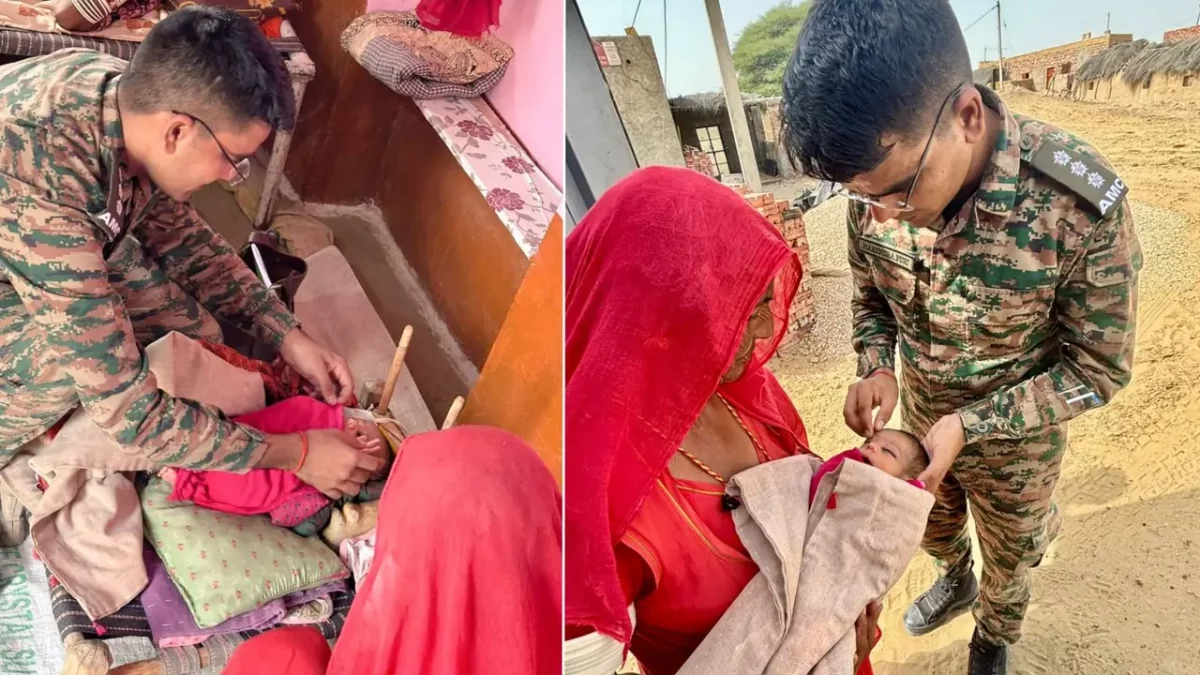 Army Doctor Saves Life