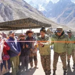 Army Officer Cutting Ribbon
