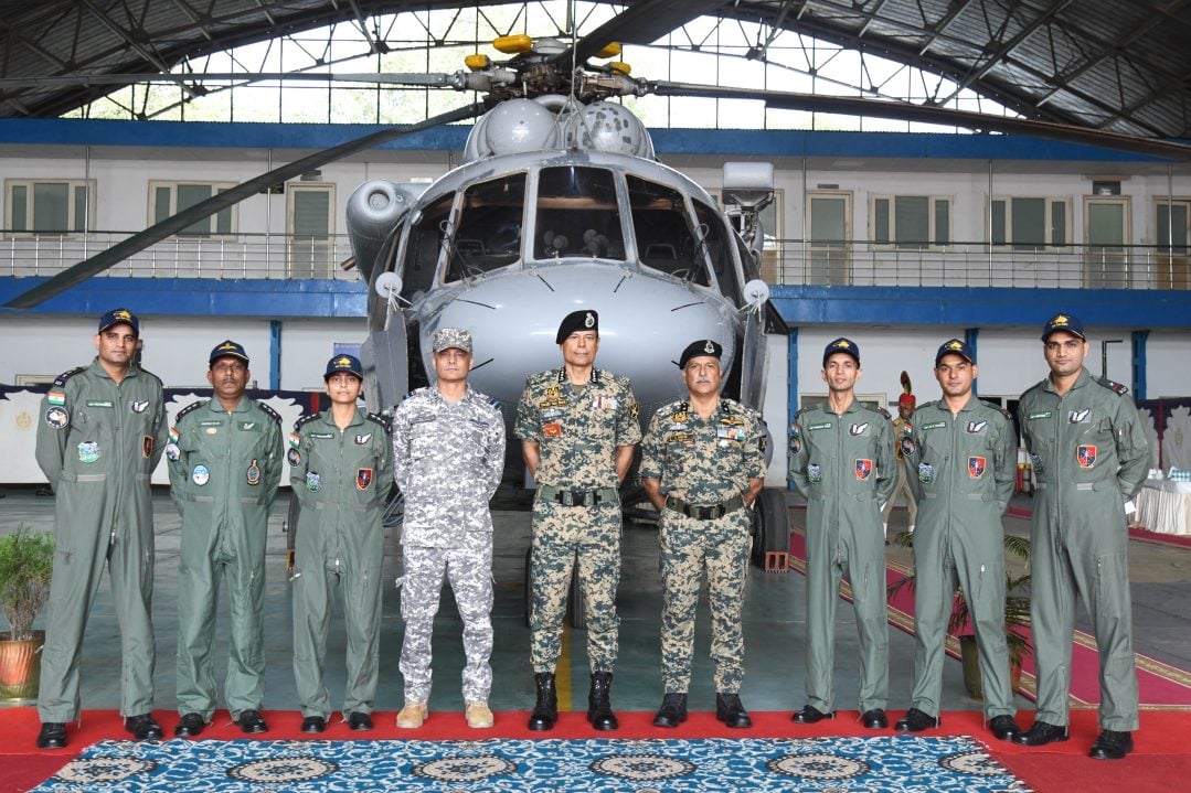 BSF Air Wing Successfully Conducts In-House Ab-Initio Training for Flight Engineers