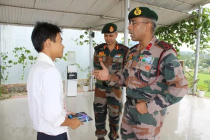 Tuiibong Youth Joseph Thanglianson Felicitated for Cracking NDA Exam by Assam Rifles