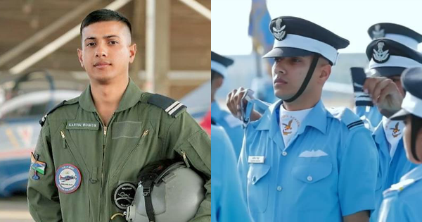 Flying Officer Kartik Thakur 1