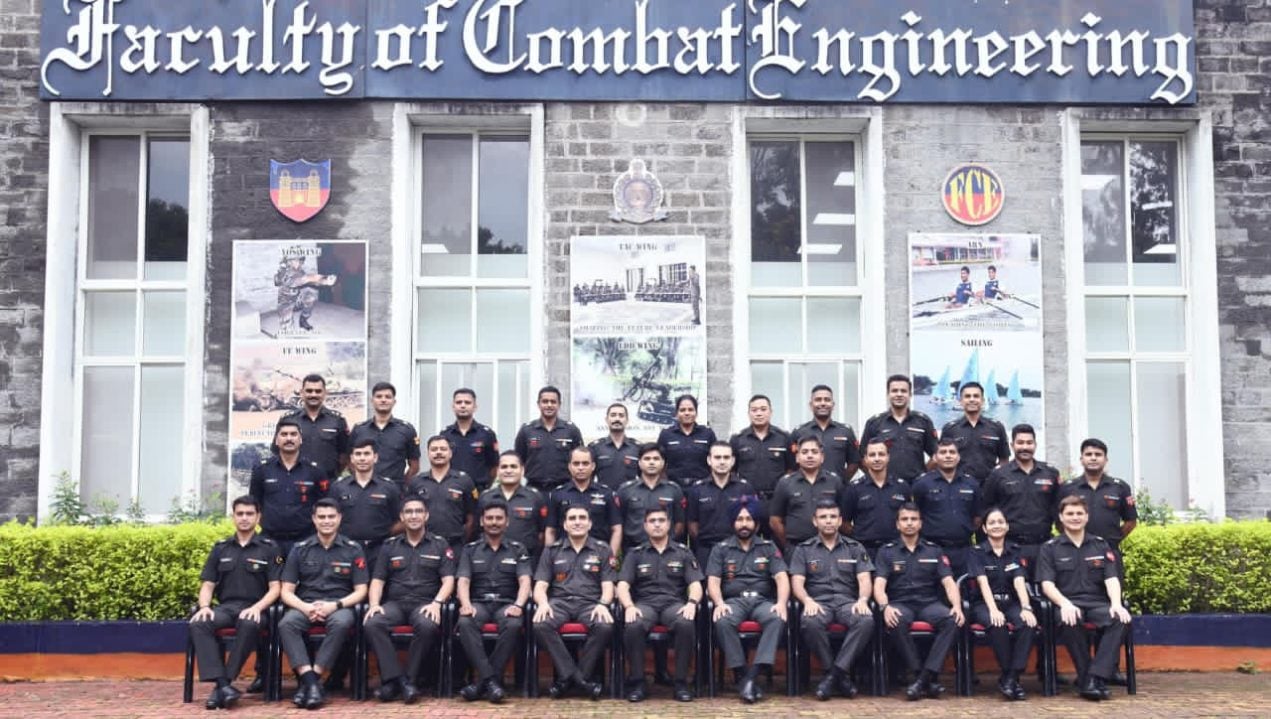 Major Rashi Trivedi of 60 Engineer Regiment Emerges as Overall Best Student of Advance Combat Engineering Course at CME Pune