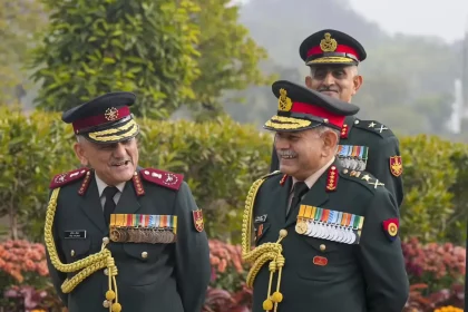 General Anil Chauhan with Other Officers