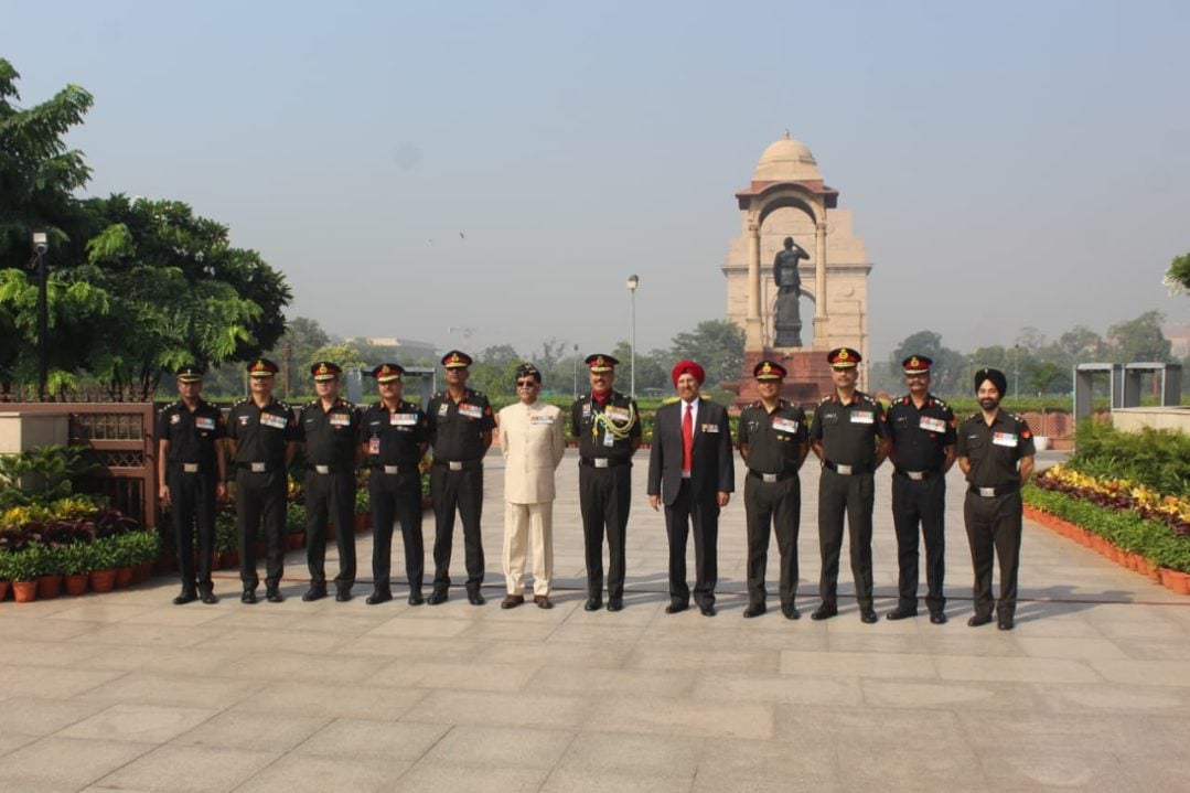 Group Photo of All Officers and Veterans
