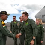 IAF and UK Air Force Officers