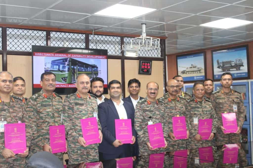 Indian Army Signs ₹130 Crore Deal with JBM Auto for 113 Electric Buses