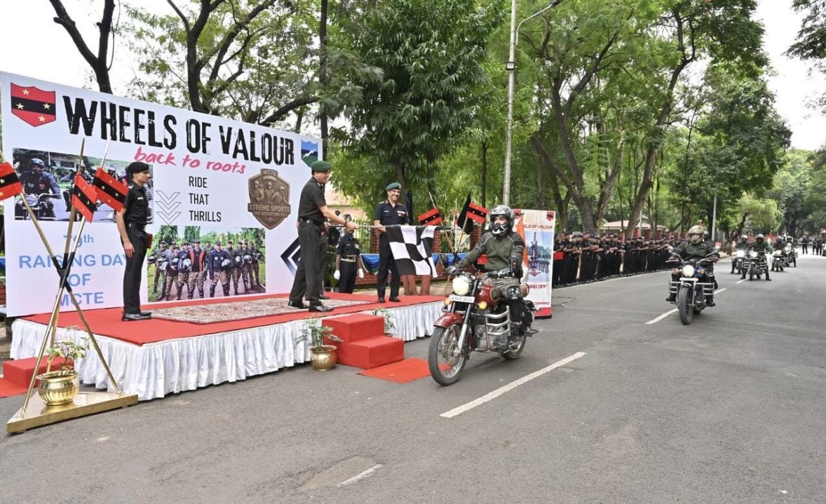 Lt Gen Dhiraj Seth Flags Off 998