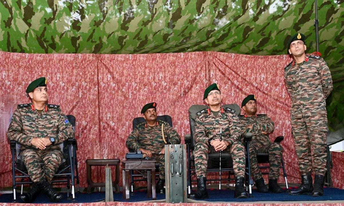 Lt Gen RC Tiwari with Other Officers