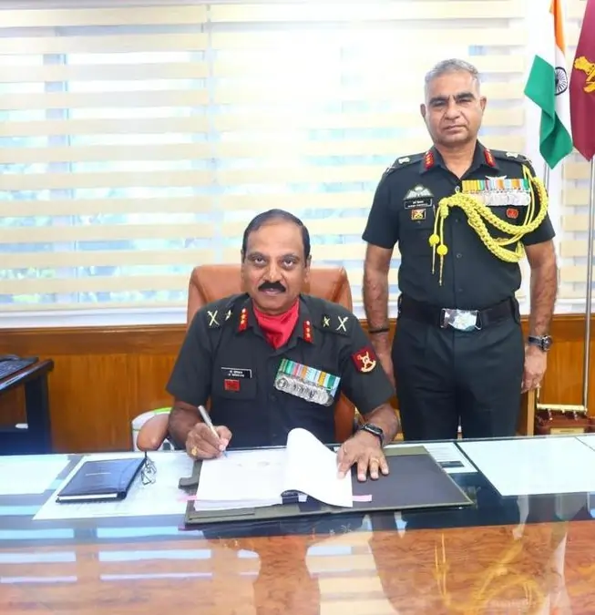 Major General Srinivas Takes Charge as Commadant of CDM