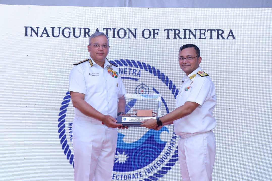 Officer Giving Memento
