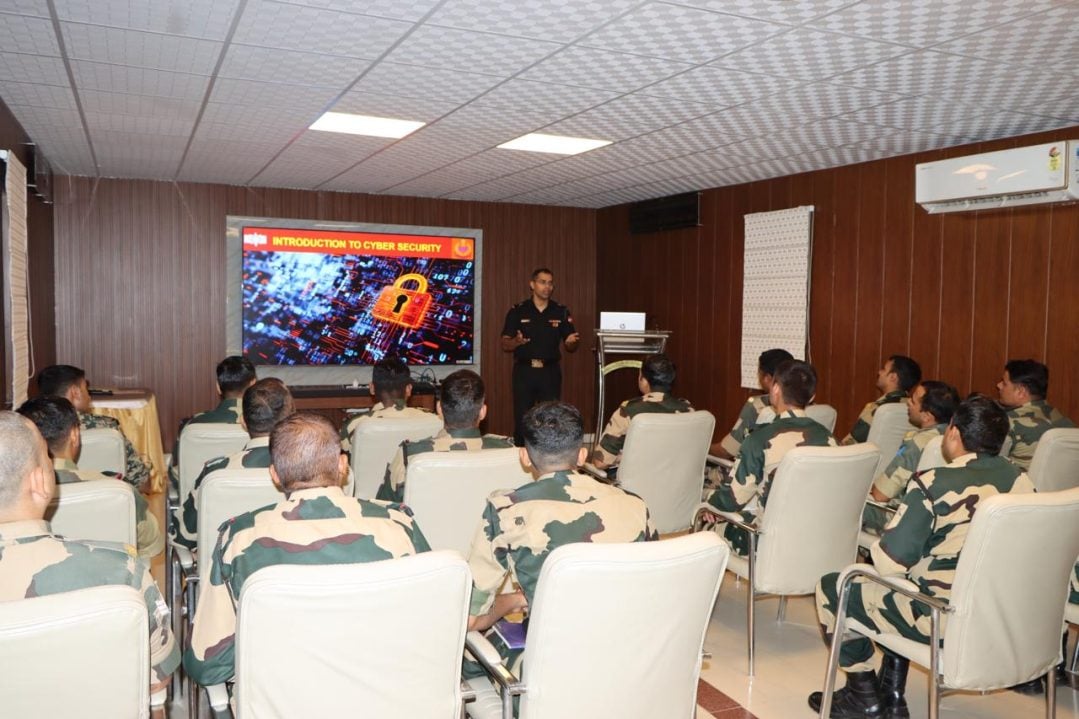 Officer in a Lecture