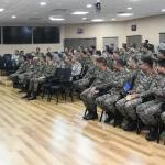 Officers Attending Lectures