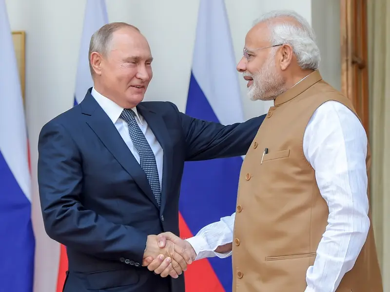 Putin and Modi