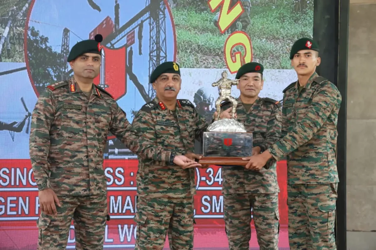 Sepoy Rajendar Singh Khati of 22 KUMAON Named Best Student as Commando Course Concludes at Junior Leaders Wing, Belagavi