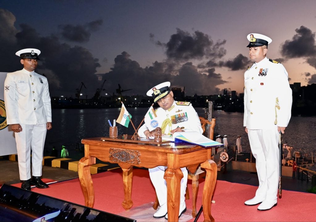 VAdm Swaminathan Officially Decommissioning Both Ships