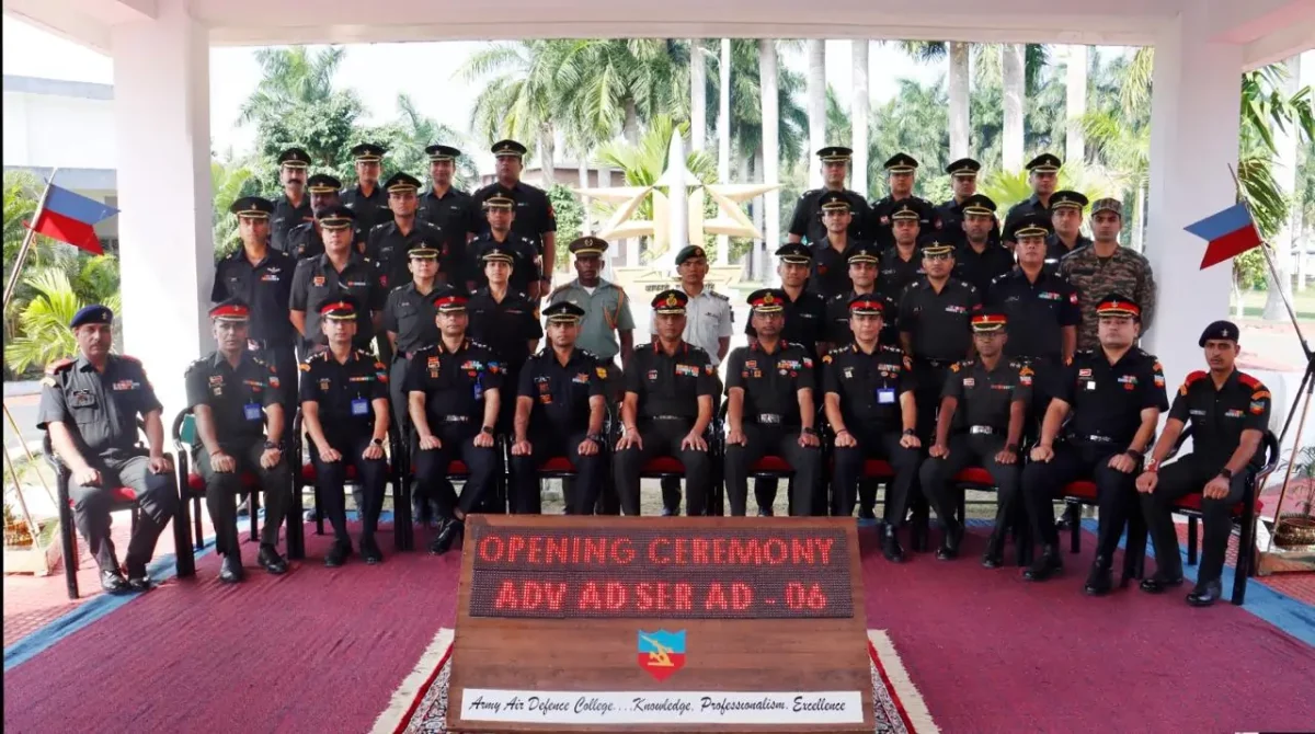 Advance Air Defence Course Commences at Army Air Defence College, Gopalpur