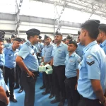 Air Marshal B Manikantan Reviews Operational Readiness at Air Force Station Gorakhpur; Inaugurates 1 MW Solar Power Plant
