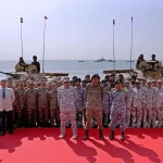 Air Marshal Nagesh Kapoor with Other Officers
