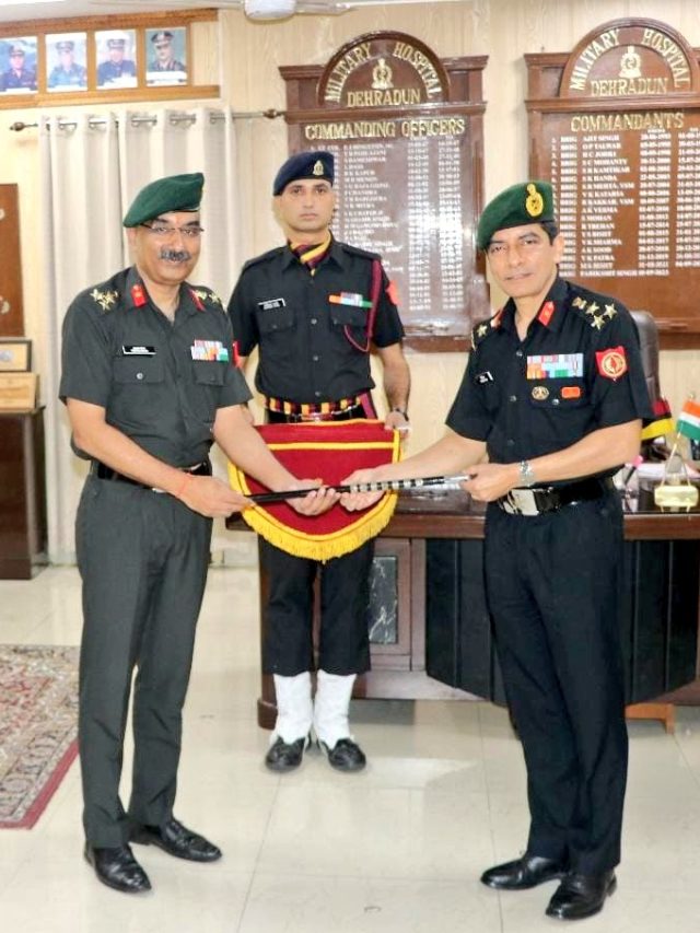 Brigadier Prafull Mohan Assumes Command of Military Hospital Dehradun