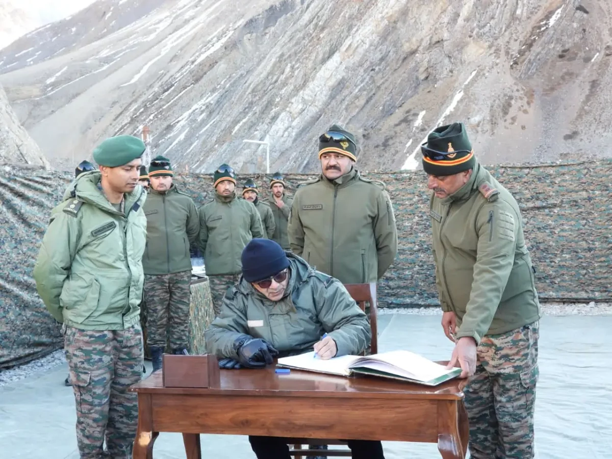 Defence Secretary Rajesh Kr Singh