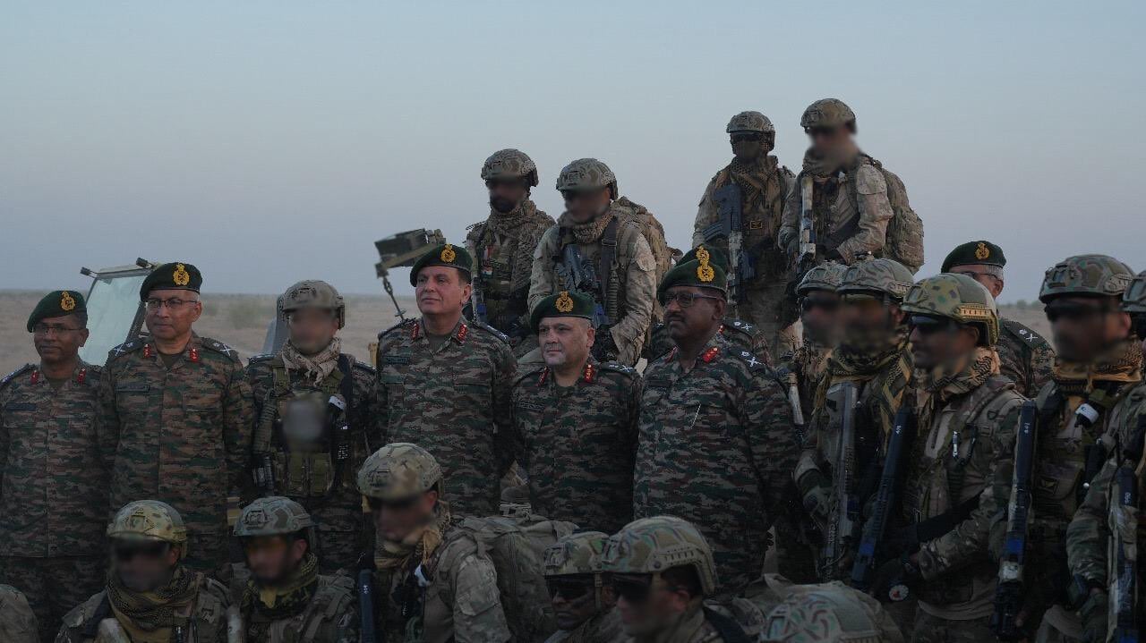 Indian Army and Air Force Execute Joint Airborne Exercise During Exercise MaruJwala