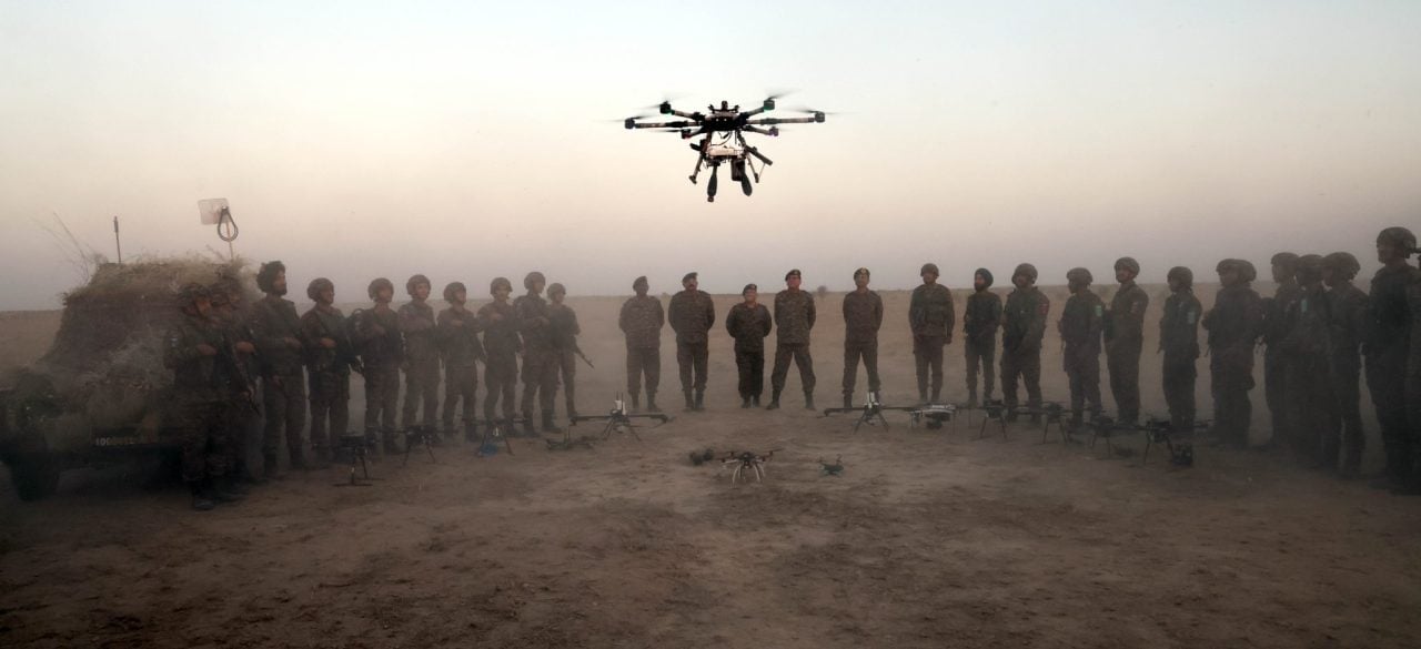 Indian Army and Air Force Execute Joint Airborne Exercise During Exercise MaruJwala