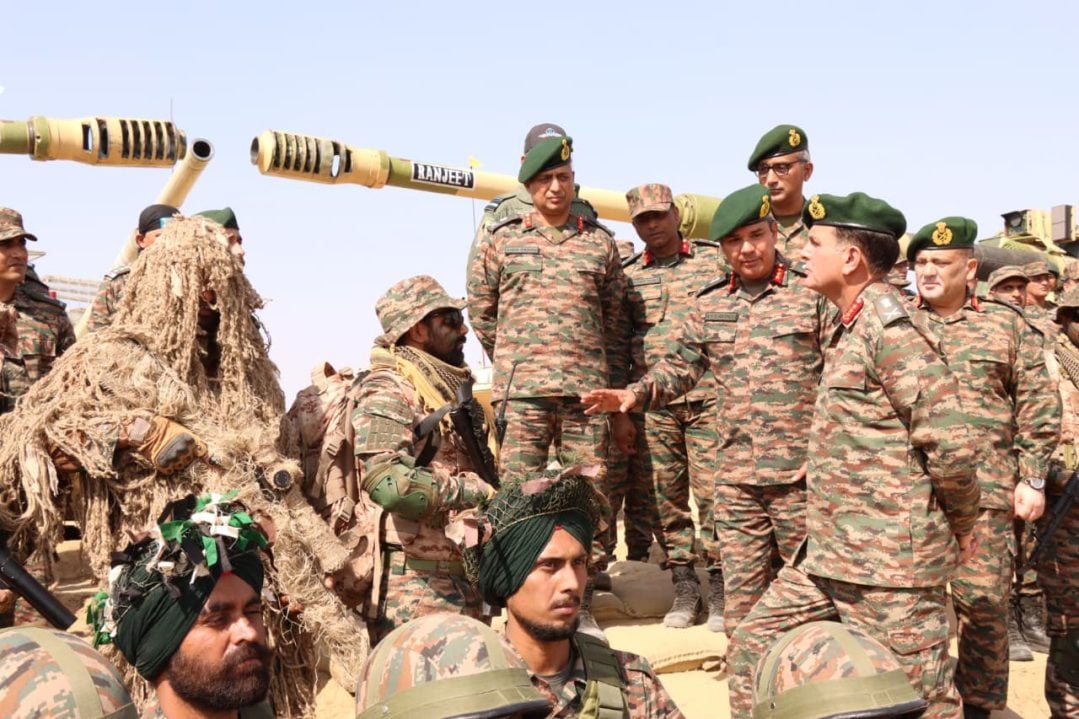 Akhand Prahaar – The Power of Integrated Combat Unleashed in the Desert Sector